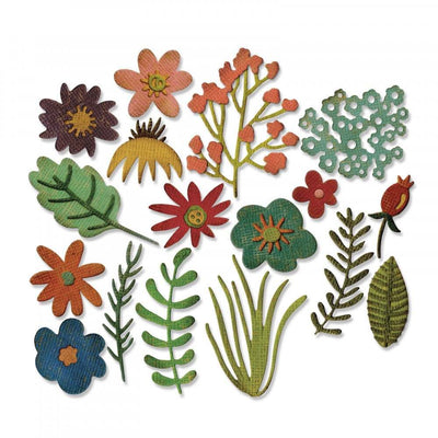 Tim Holtz Funky Floral #1 Sizzix dies