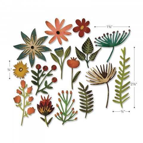 Tim Holtz Funky Floral 
