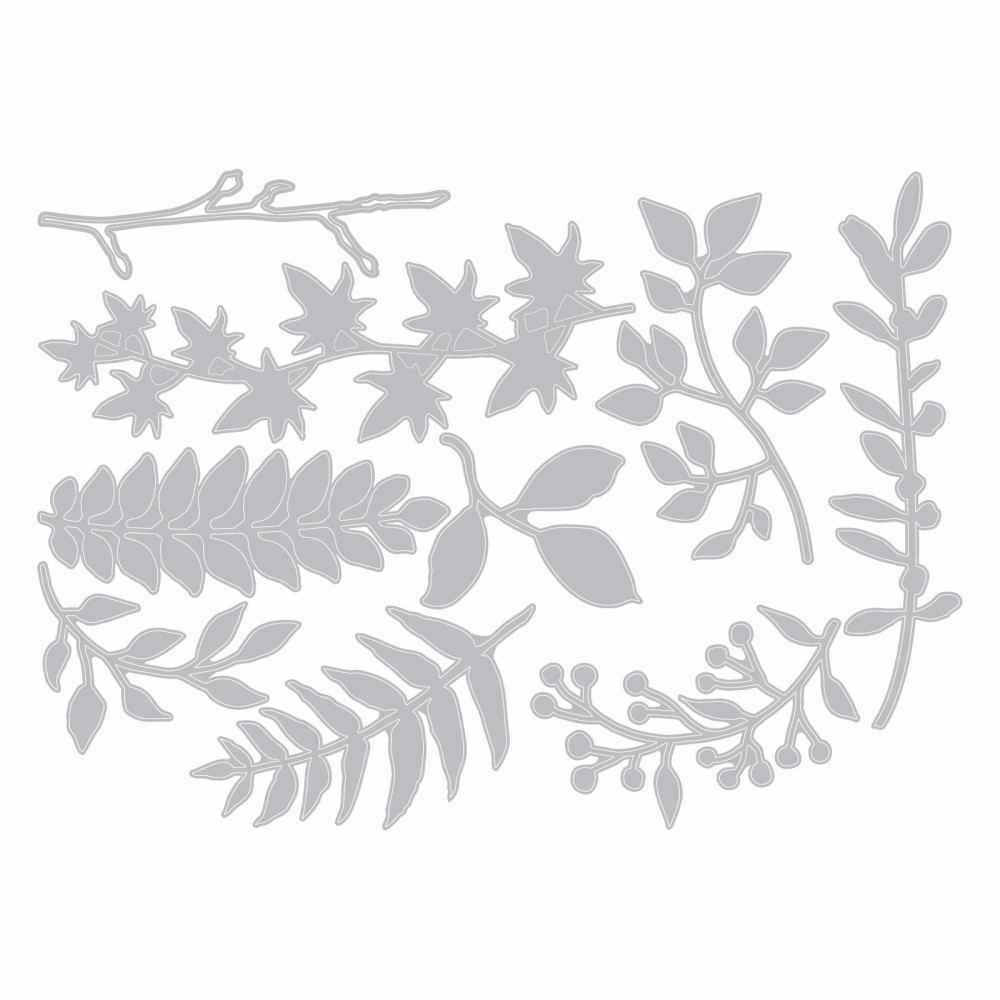 Tim Holtz garden Green Die set