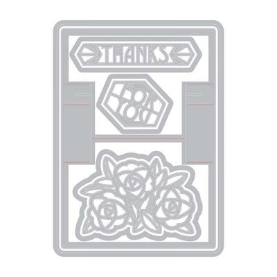 Sizzix Thinlits Die Set 11PK - Card, Gift Card Slider