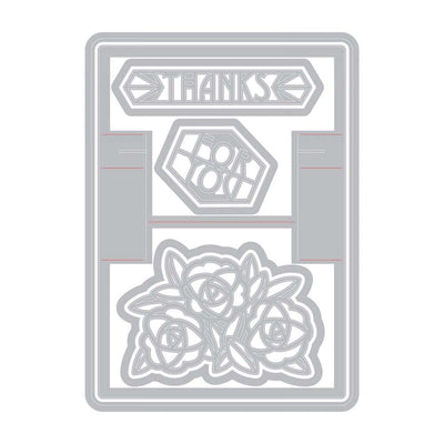 Sizzix Thinlits Die Set 11PK - Card, Gift Card Slider