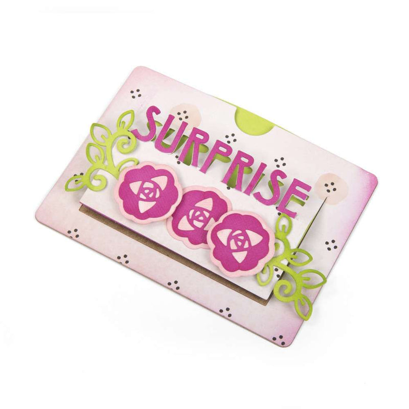 Sizzix Gift Card Slider side view
