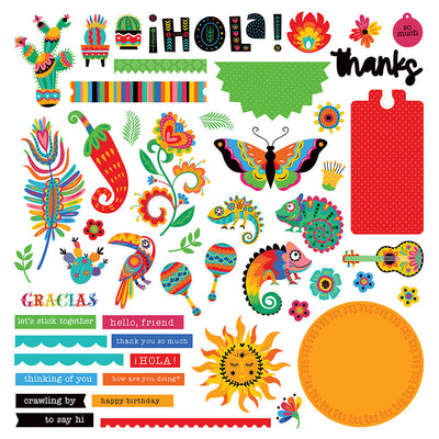 Card Kit Stickers - Gracias Collection- Becky Moore - PhotoPlay