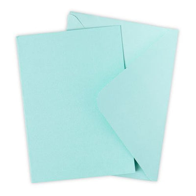 Mint Julep Card & Envelope Pack, A6 - Surfacez - Sizzix