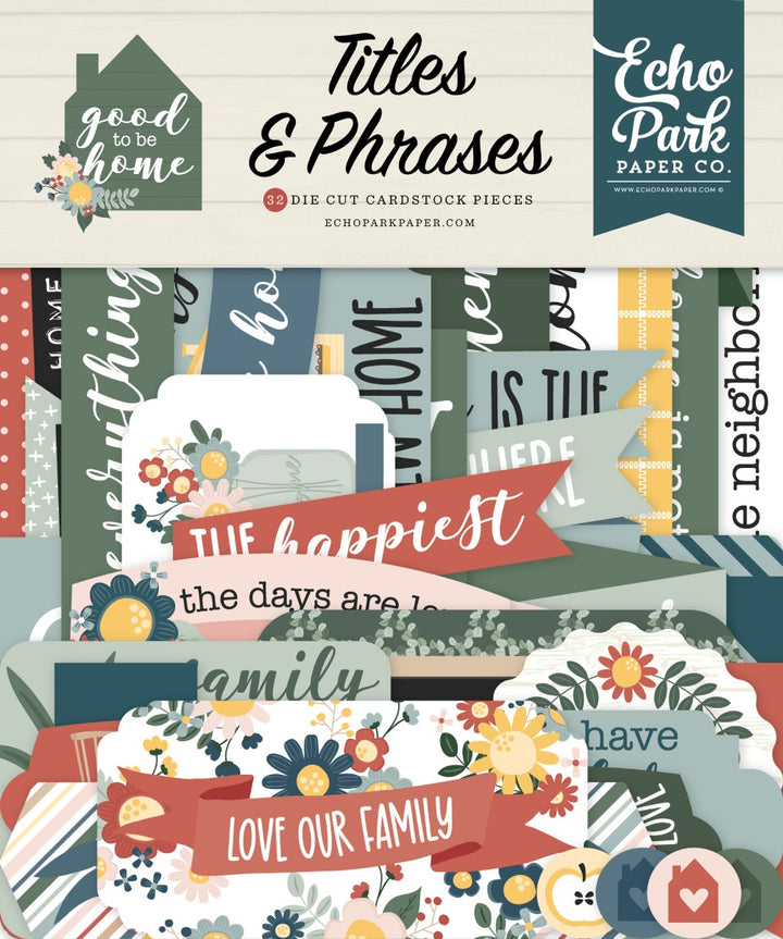 Good To Be Home Titles & Phrases- Echo Park