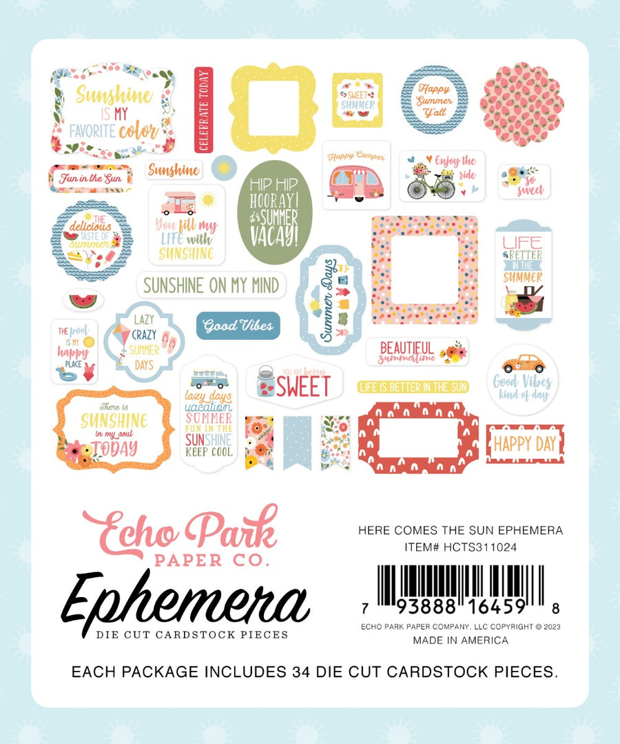 Ephemera - Here Comes the Sun Collection - Echo Park