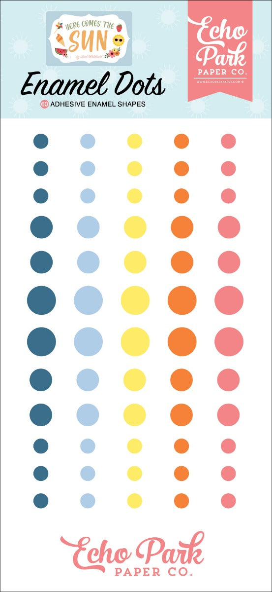 Enamel Dots - Here Comes the Sun Collection - Echo Park