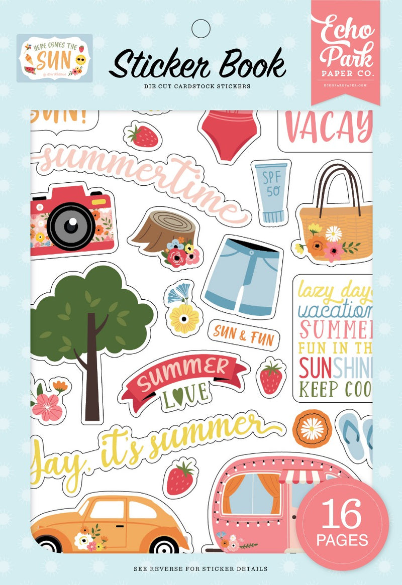 Sticker Book - Here Comes the Sun Collection - Echo Park