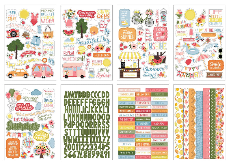 Sticker Book - Here Comes the Sun Collection - Echo Park