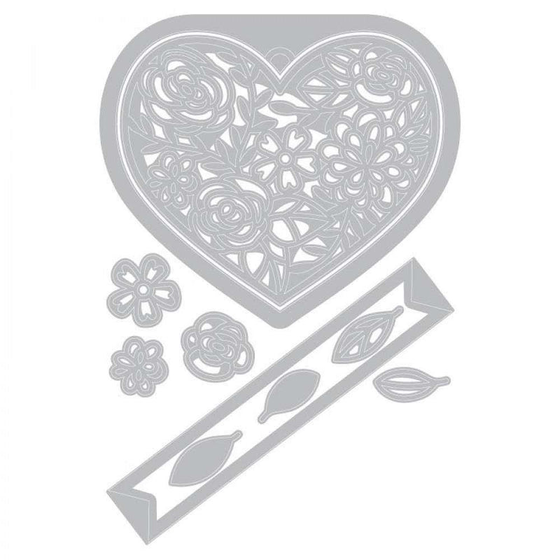 Heart Tag Thinlits Dies - Katelyn Lizardi - Sizzix