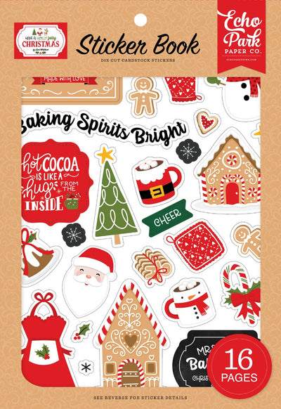 Have A Holly Jolly Christmas Sticker Book- Echo Park