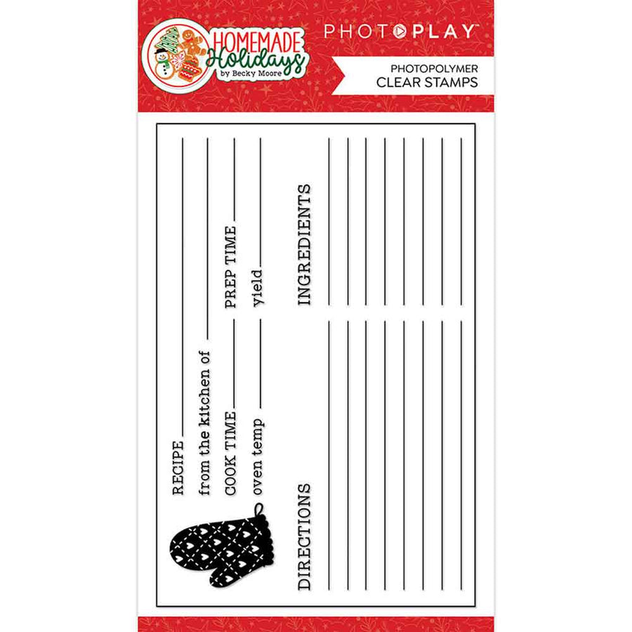 Homemade Holiday Stamp Set - Becky Moore - PhotoPlay