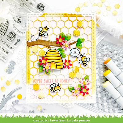 Honeycomb Backdrop Die-Lawn Fawn
