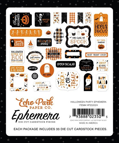 Halloween Party Ephemera - Echo Park