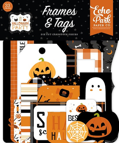 Halloween Party Frames & Tags - Echo Park