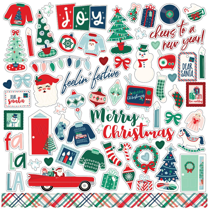Happy Holidays Element Sticker - Echo Park