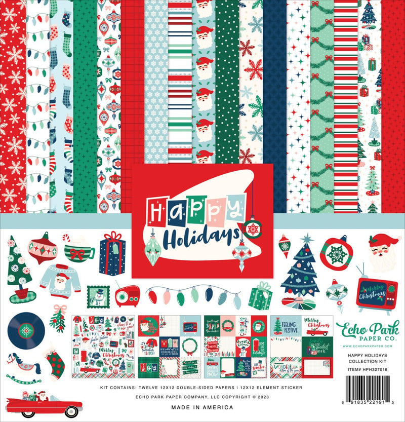 Happy Holidays Collection Kit - Echo Park