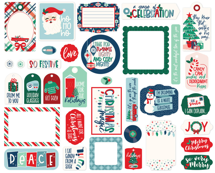 Happy Holidays Frames & Tags - Echo Park