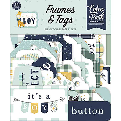 It's a Boy Frames & Tags - Echo Park