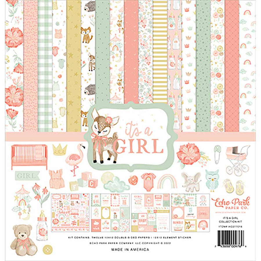 It's A Girl Collection Kit - Echo Park