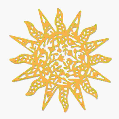 Intricate Sun Thinlits Die - Sophie Guilar - Sizzix - Clearance