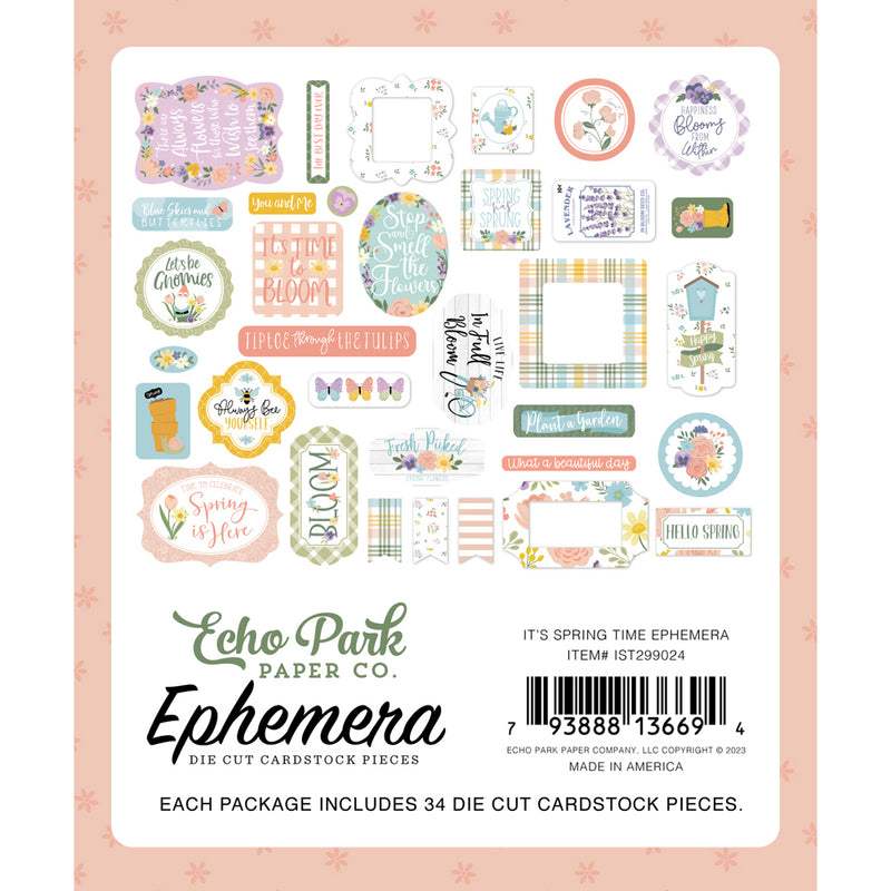 Die Cut Ephemera - It&