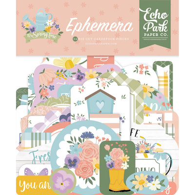 Die Cut Ephemera - It's Spring Time - Echo Park