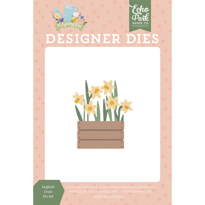 Daffodil Crate Die Set - It's Easter Time  - Echo Park
