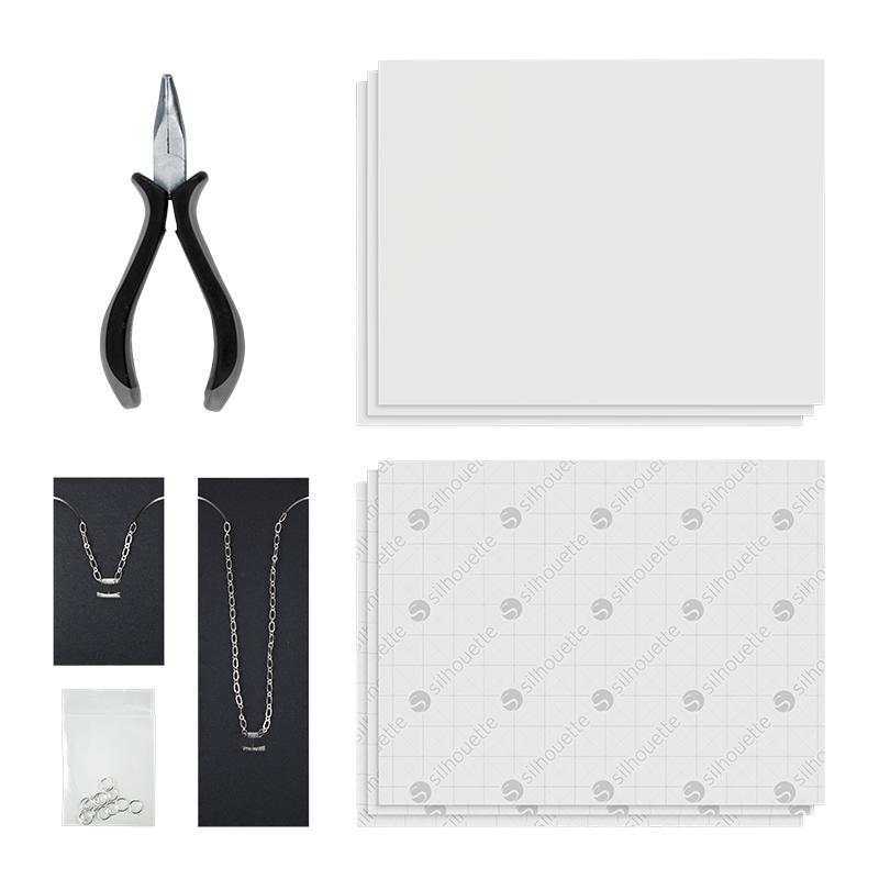 Silhouette Jewlery Kit Components