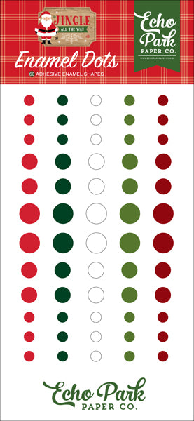Jingle All The Way Enamel Dots - Echo Park