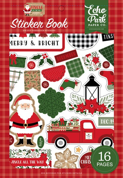 Jingle All The Way Sticker Book - Echo Park