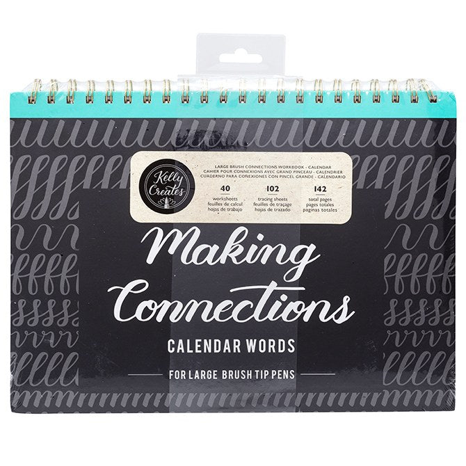 Kelly Creates Making Connections Large Brush Calendar