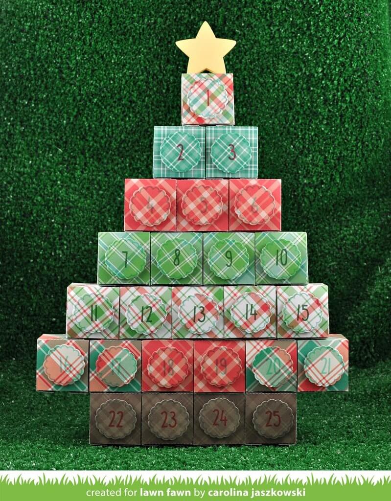 Tiny Gift Box Lawn Cuts Die - Lawn Fawn