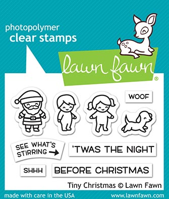 Tiny Christmas Clear Stamps - Lawn Fawn