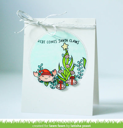 Just Stitching Double Circles Lawn Cuts Dies - Lawn Fawn