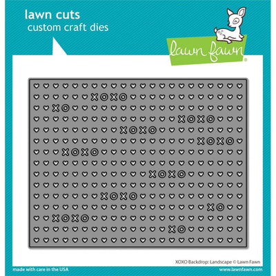 XOXO Landscape Backdrop Lawn Cuts Die - Lawn Fawn - Clearance