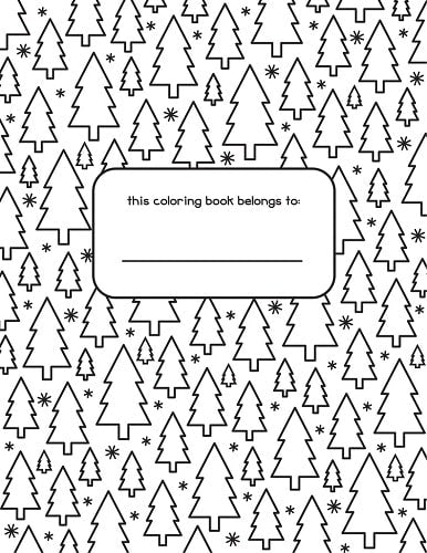 Holiday Coloring Book - Lawn Fawn