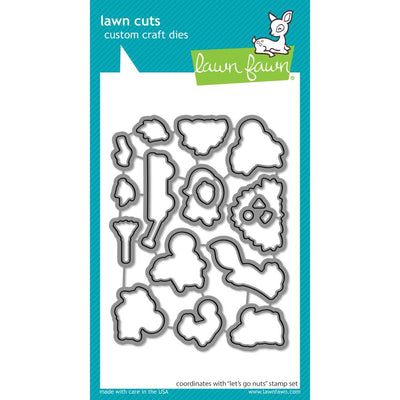 Let's Go Nuts Lawn Cuts Dies - Lawn Fawn - Clearance