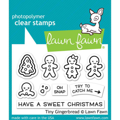 Tiny Gingerbread Stamps - Lawn Fawn