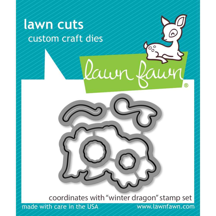 Winter Dragon Lawn Cuts Dies-Lawn Fawn
