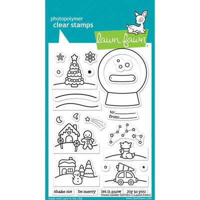 Snow Globe Scenes Stamps - Lawn Fawn