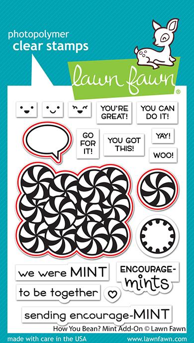 How You Bean? Mint Add-On Lawn Cuts Dies - Lawn Fawn