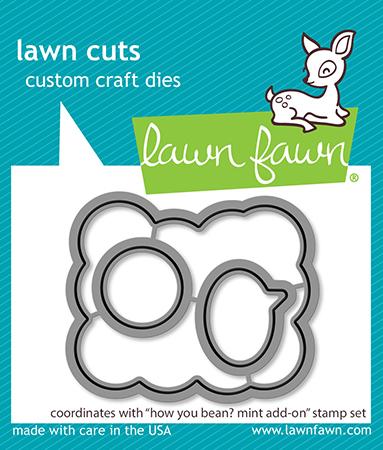 How You Bean? Mint Add-On Lawn Cuts Dies - Lawn Fawn