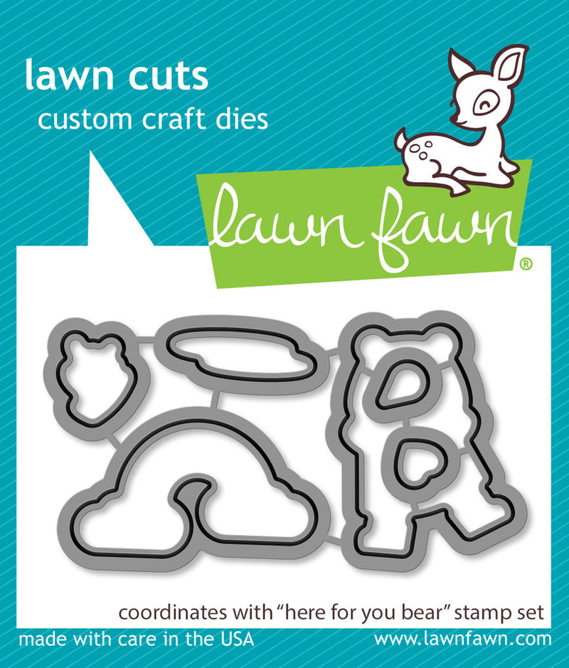 Here for You Bear- Dies-Lawn Fawn