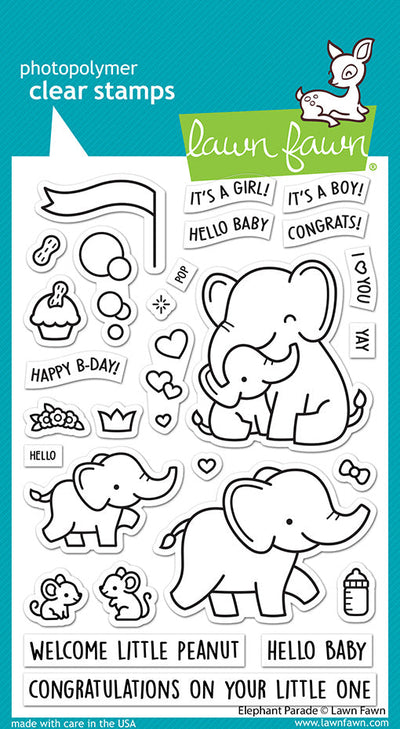 Elephant Parade-Stamps-Lawn Fawn