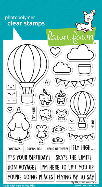 Fly High- Stamps- Lawn Fawn
