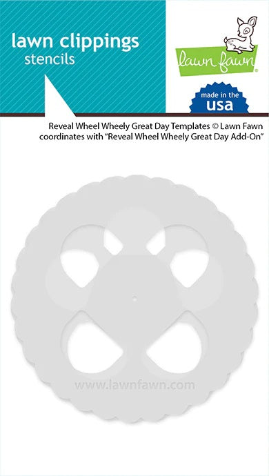 Reveal Wheel Wheely Great Day Templates-Lawn Fawn