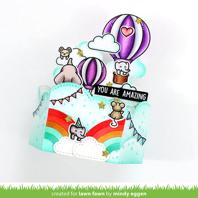 Platform Pop-Up Cloud Wrap Around Dies-Lawn Fawn