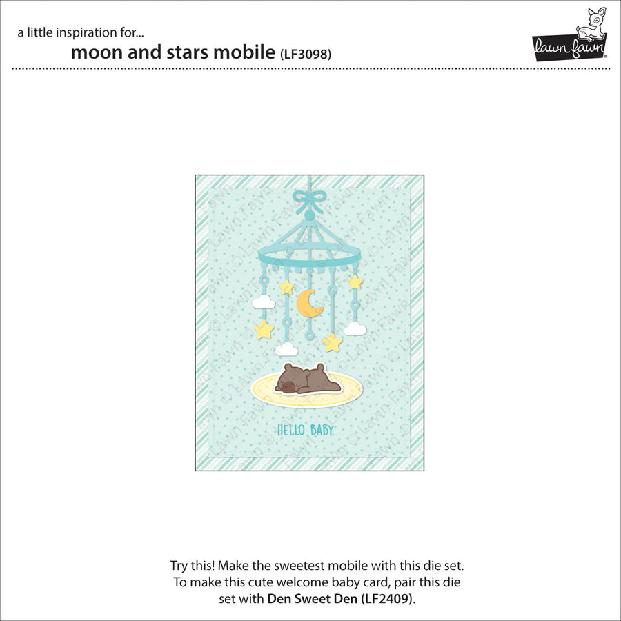 Moon and Stars Mobile Dies-Lawn Fawn