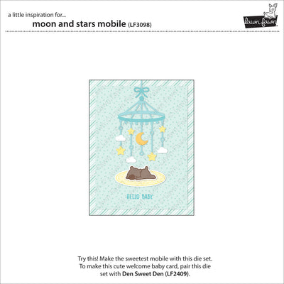 Moon and Stars Mobile Dies-Lawn Fawn